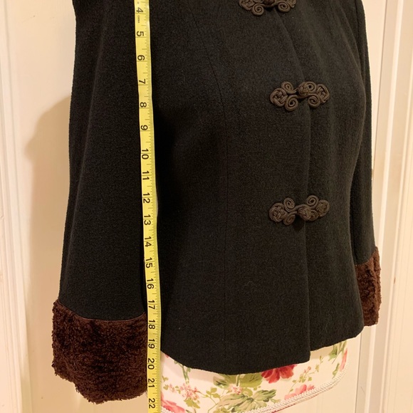 Talbots Black and Brown Blazer - Picture 2 of 6